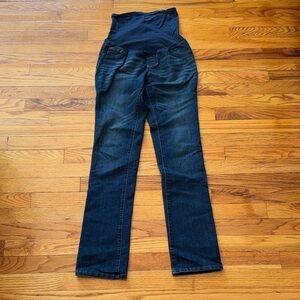 Indigo Blue Maternity Jeans Small Long